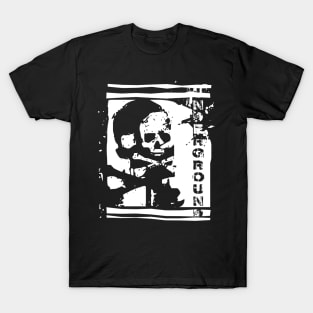 underground skull design T-Shirt